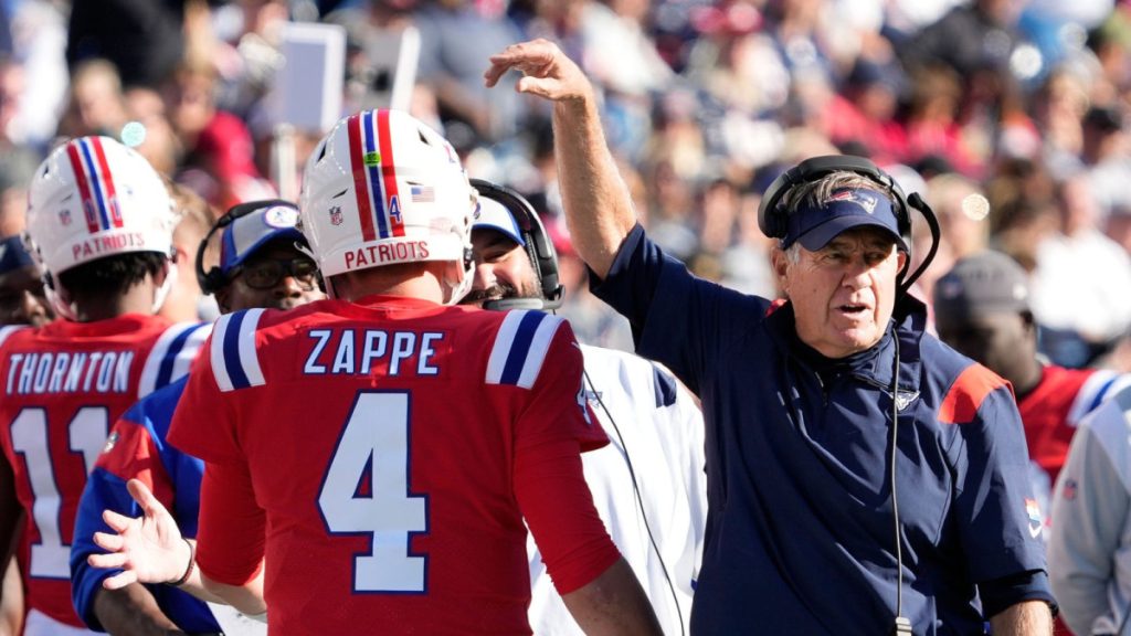 Bill Belichick Asked If Bailey Zappe Could Supplant Mac Jones