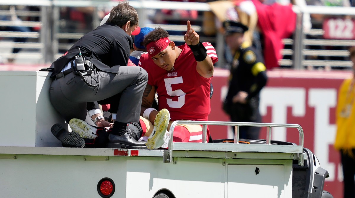 49ers’ Future Thrown Up in the Air by Trey Lance’s Injury