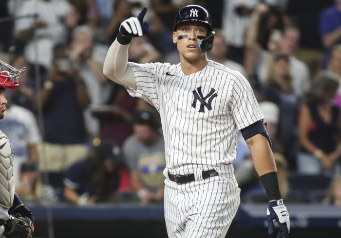 Aaron Judge Cut-Ins by ESPN Controversial With CFB Crowd