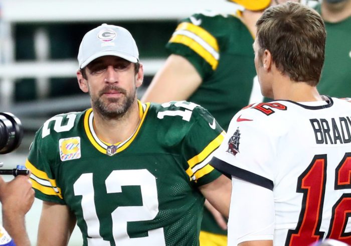 Aaron Rodgers Says He Likely Won’t Play at 45 Like Tom Brady