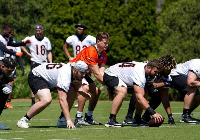 Bengals Break Out Popular White Helmets at Friday Practice