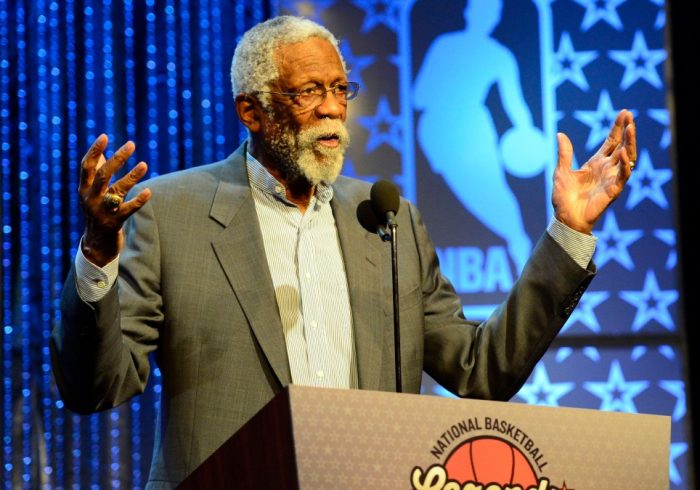 Celtics to Honor Bill Russell With Court Logo at TD Garden