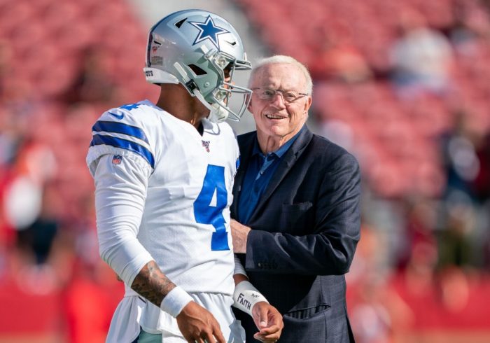 Cowboys Owner Jerry Jones Would Welcome Quarterback Controversy