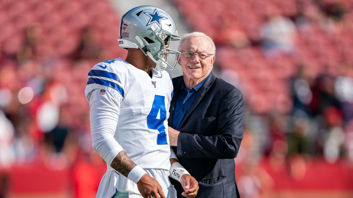 Cowboys Owner Jerry Jones Would Welcome Quarterback Controversy