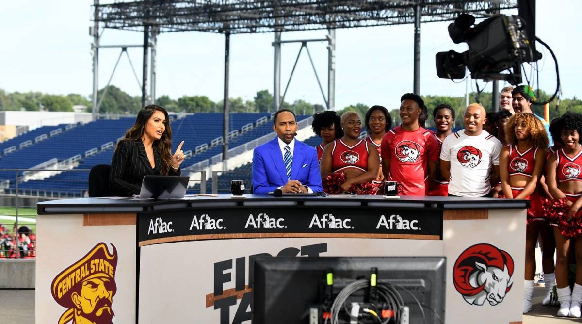 ESPN’s Stephen A. Smith Sparks Awkward Moment With Longtime Co-Host