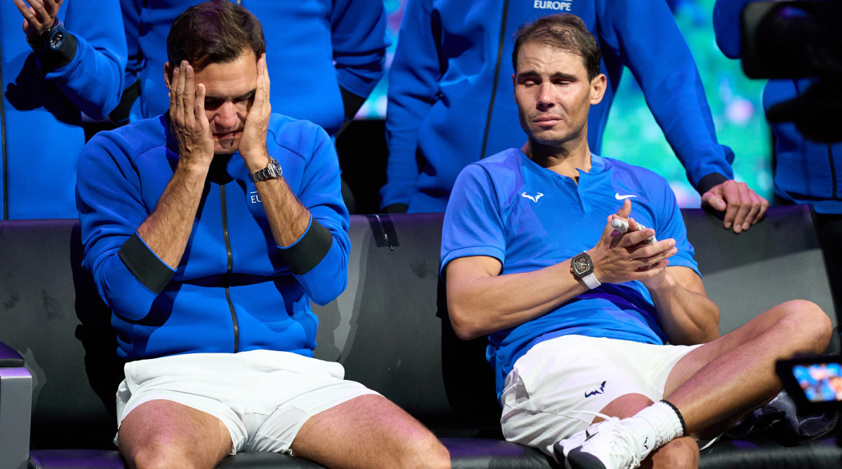 Rafael Nadal Emotionally Reacts to Roger Federer’s Final Farewell