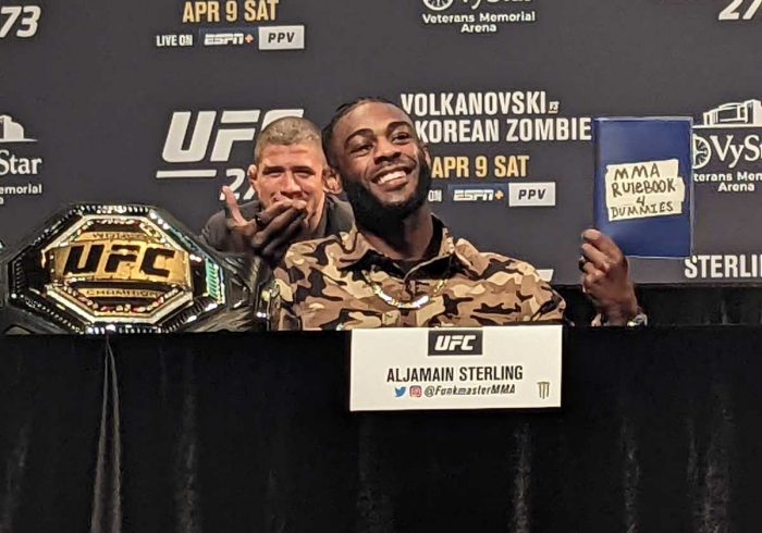 Sterling Embraces His Place Atop the UFC Bantamweight Division