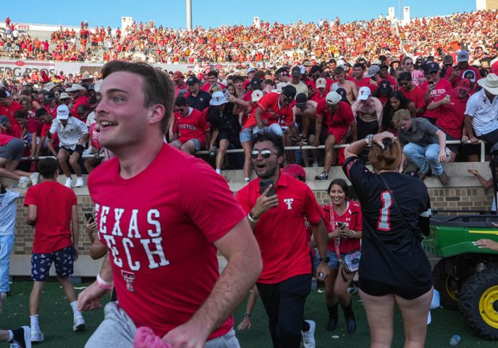 Texas Tech Sponsor to Pay Fine for Fans Storming Field