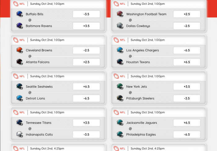 Week 4 NFL Odds and Best Bets: Picks for Perfect 10 Contest