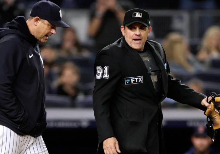 Yankees’ Aaron Boone, Gerrit Cole Ejected vs. Red Sox