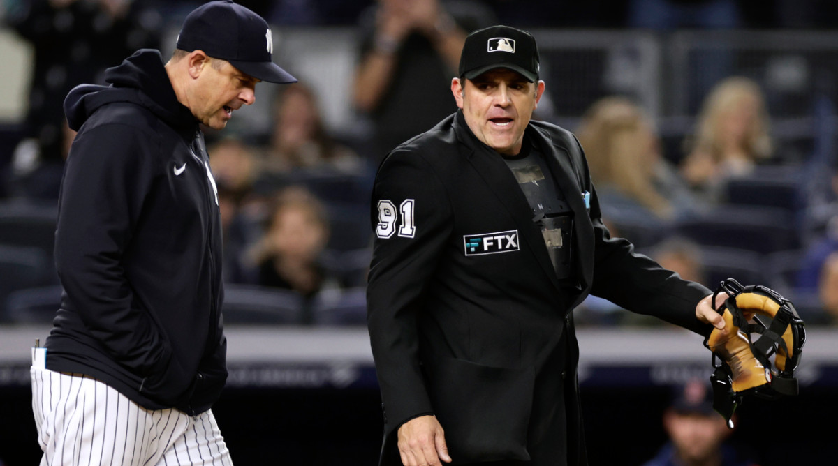 Yankees’ Aaron Boone, Gerrit Cole Ejected vs. Red Sox