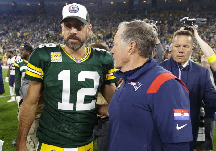 Aaron Rodgers Discusses Conversations With Bill Belichick