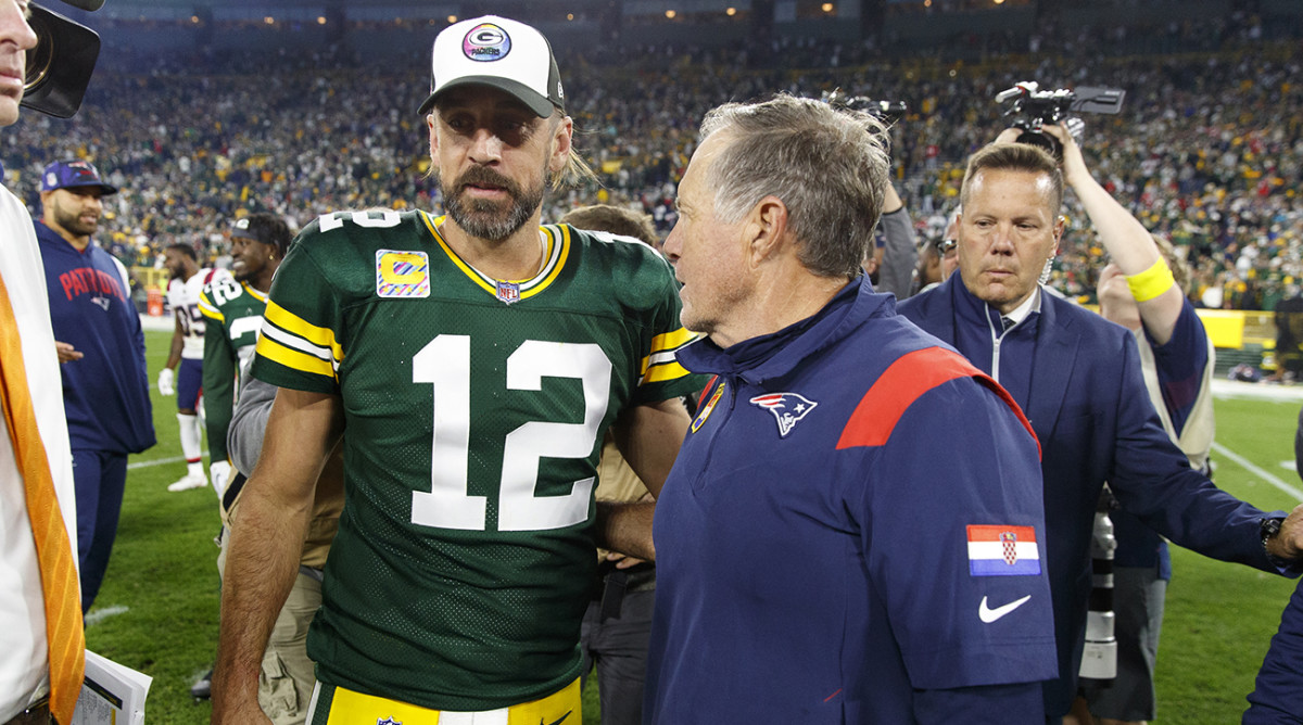 Aaron Rodgers Discusses Conversations With Bill Belichick