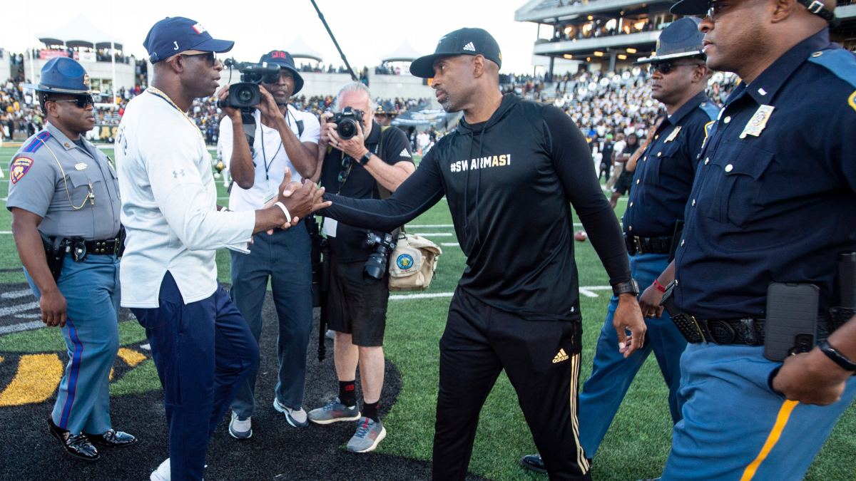 Alabama State Coach Explains Handshake Incident With Deion Sanders