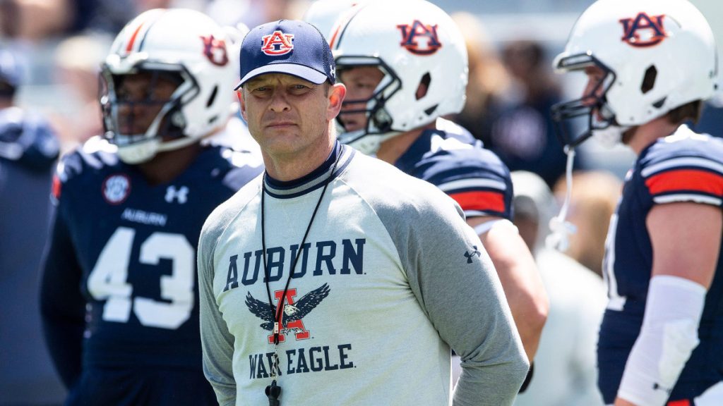 Auburn Fires Football Coach Bryan Harsin After 21 Games