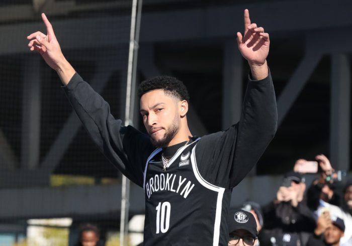 Ben Simmons Reacts to Air Ball Video Going Viral