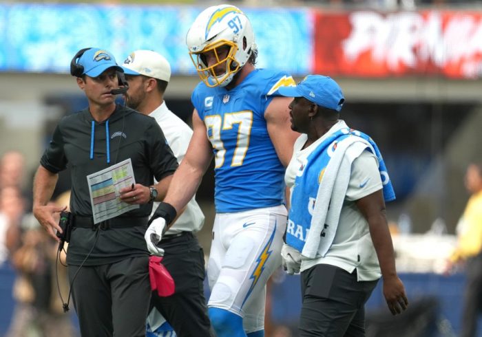 Chargers’ Joey Bosa Expected to Miss 8–10 Weeks, per Report