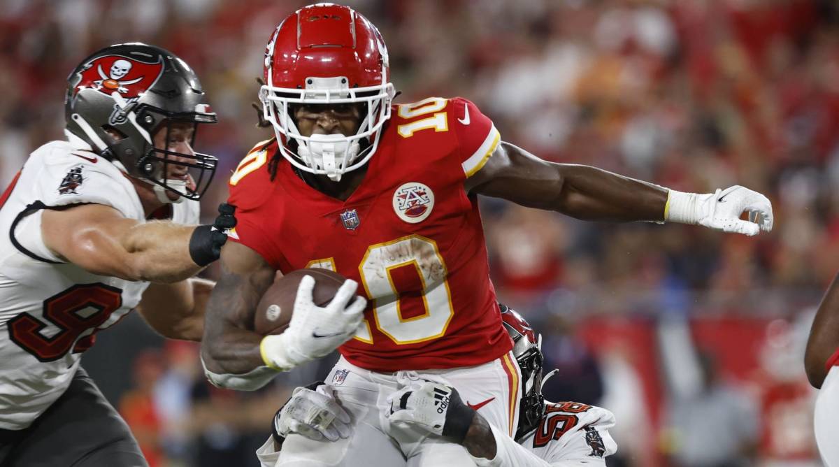 Chiefs RB Isiah Pacheco to Get First Career Start vs. 49ers, per Report