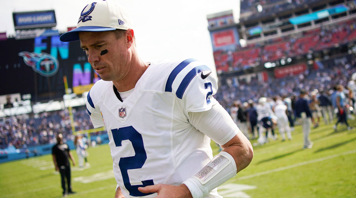 Colts Once Again Starting Over at QB After Benching Matt Ryan