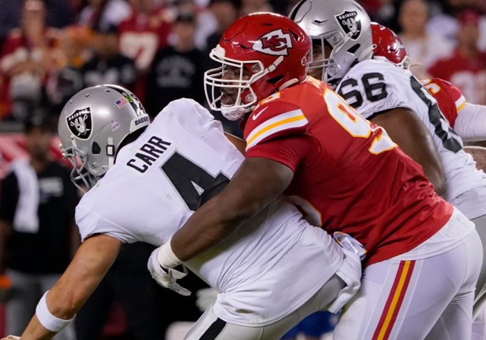 Controversial Roughing the Passer Call in Chiefs-Raiders Game Goes Viral