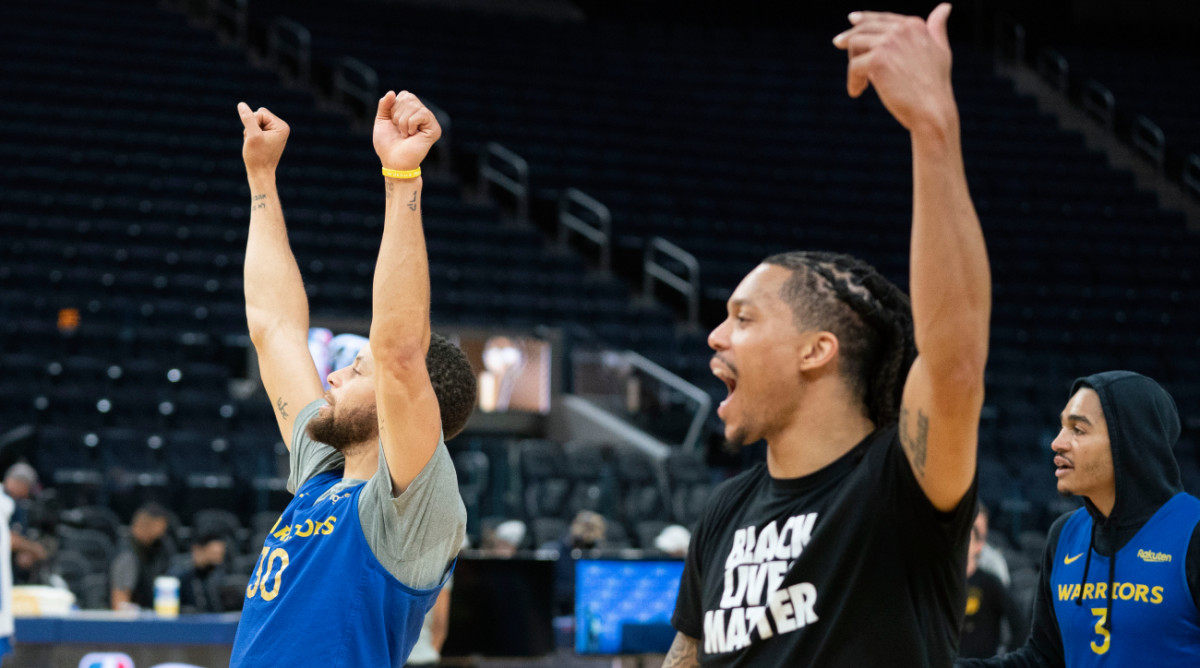 Curry Shares Incredible Reaction to Damion Lee Game-Winner