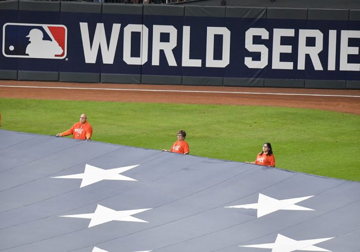 Eric Burton Bungles National Anthem Lyrics Before World Series Game 1