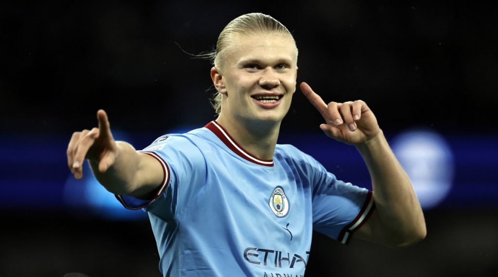 Erling Haaland Continues Form With Two UCL Goals for Man City