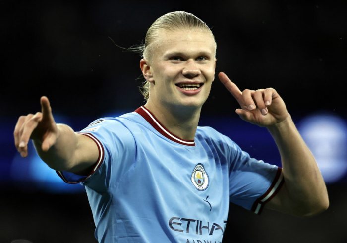 Erling Haaland Continues Form With Two UCL Goals for Man City