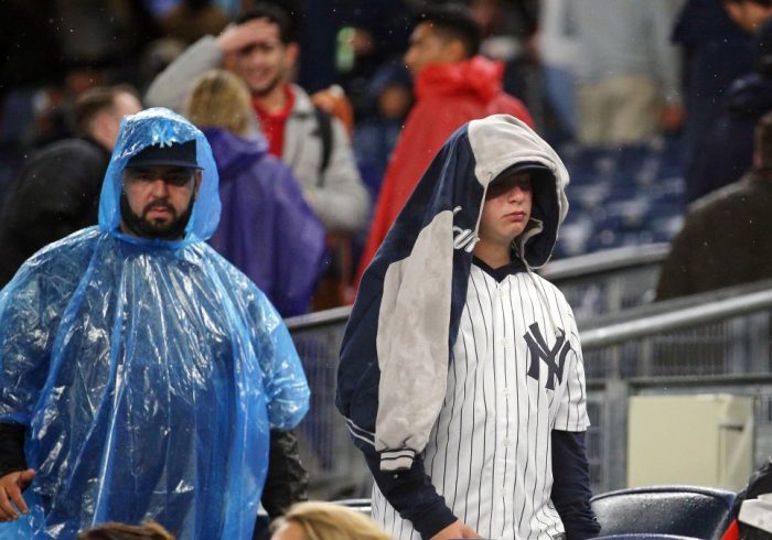 Fans, Media React to Yankees-Guardians ALDS Game 5 Postponement