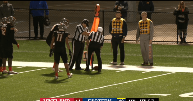 High School Ref Appears to Move Ball, Chains on Key Measurement