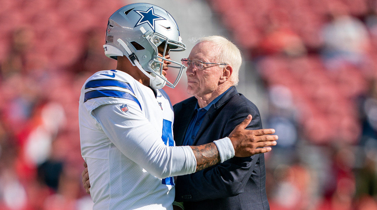 Jerry Jones Addresses Dak Prescott’s Progress From Injury