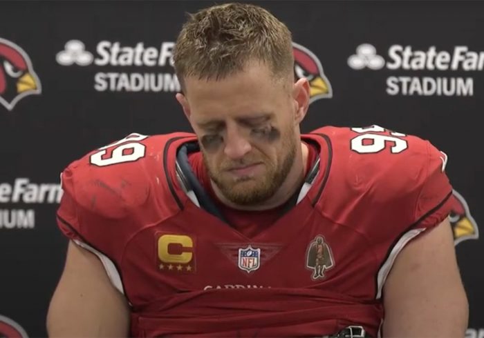 JJ Watt Gets Emotional While Discussing Health Scare