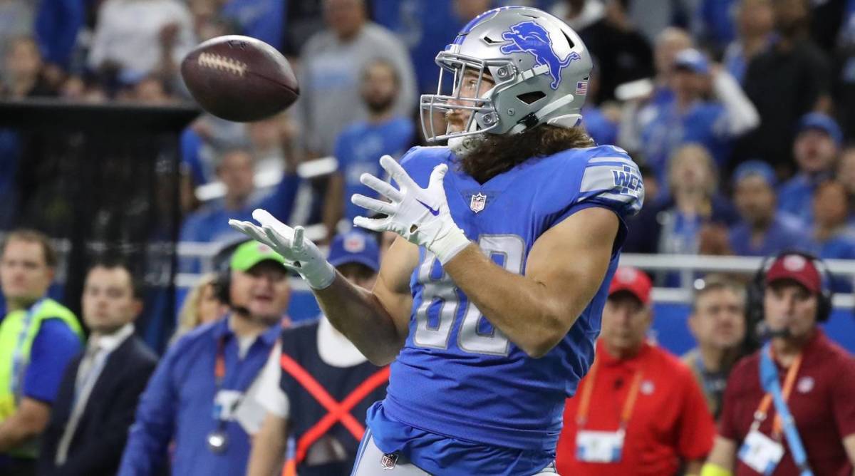 Lions’ TJ Hockenson Reacts to Trade Rumors Ahead of Deadline