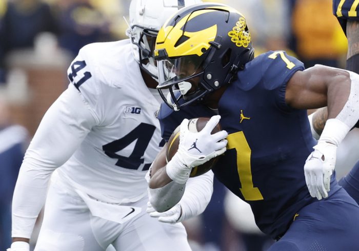 Michigan Running Back Says Apparent Antisemitic Retweet ‘a Glitch’