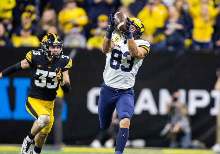 Michigan Tight End Erick All Out for Season After Surgery