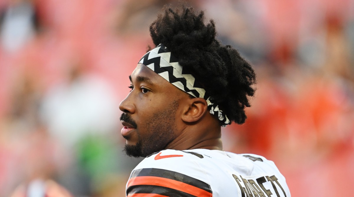 Myles Garrett Out for Browns-Falcons Sunday After Car Crash