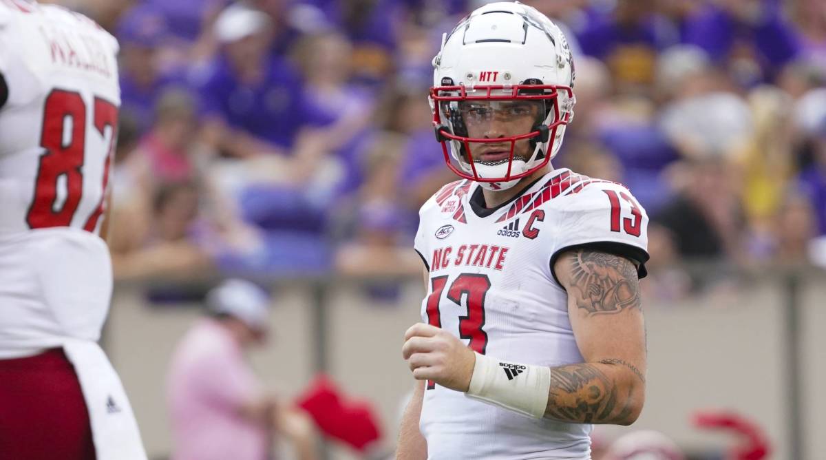 NC State Quarterback Devin Leary Out for Season