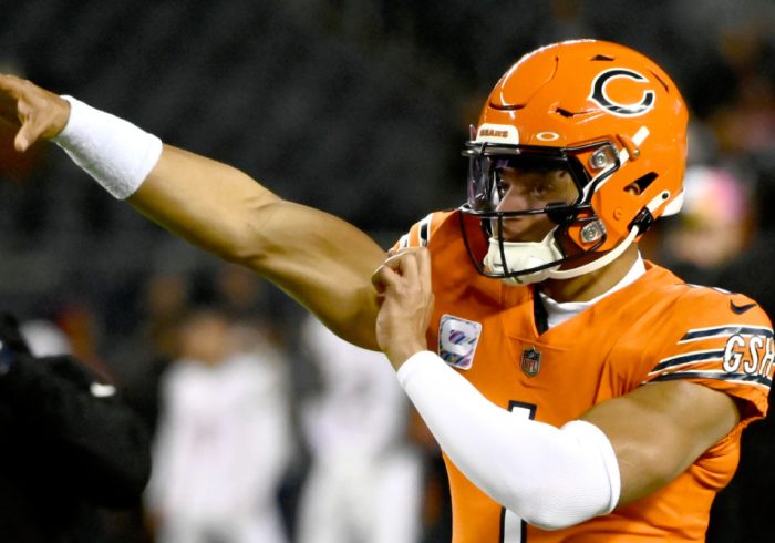 NFL World Gives Its Hot Takes As Bears Debut Orange Helmets