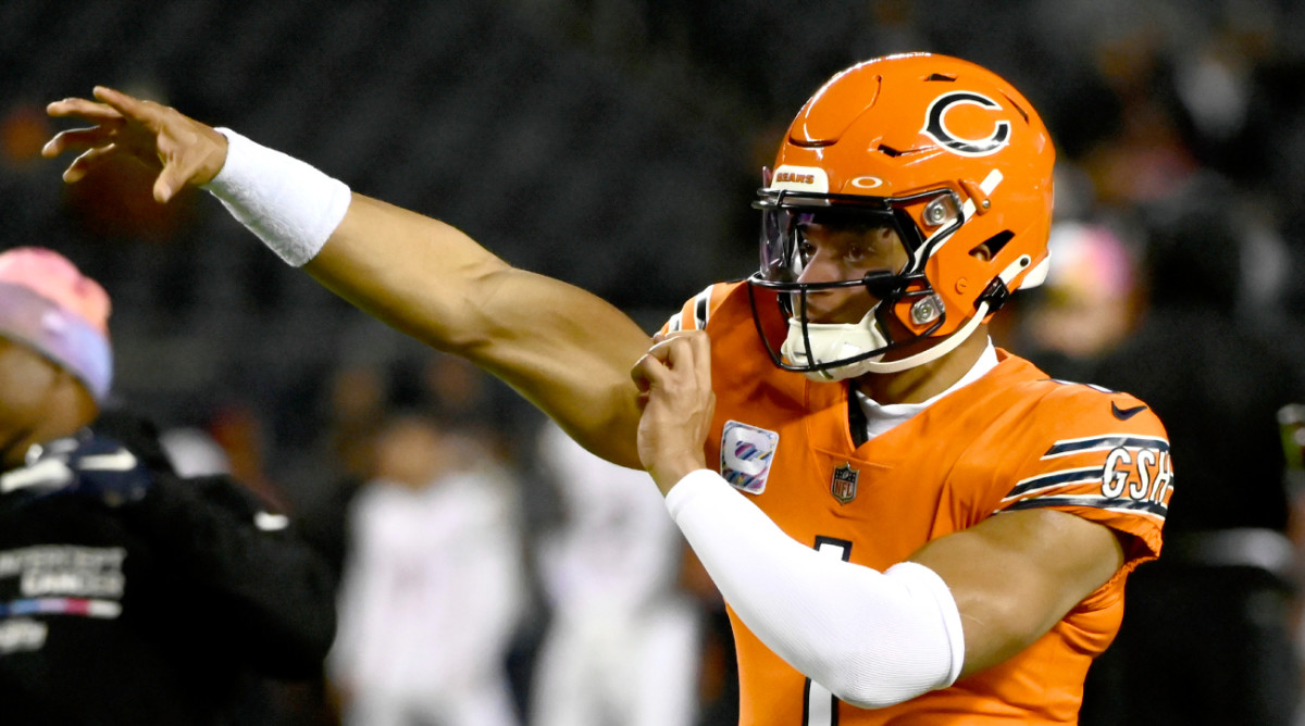 NFL World Gives Its Hot Takes As Bears Debut Orange Helmets