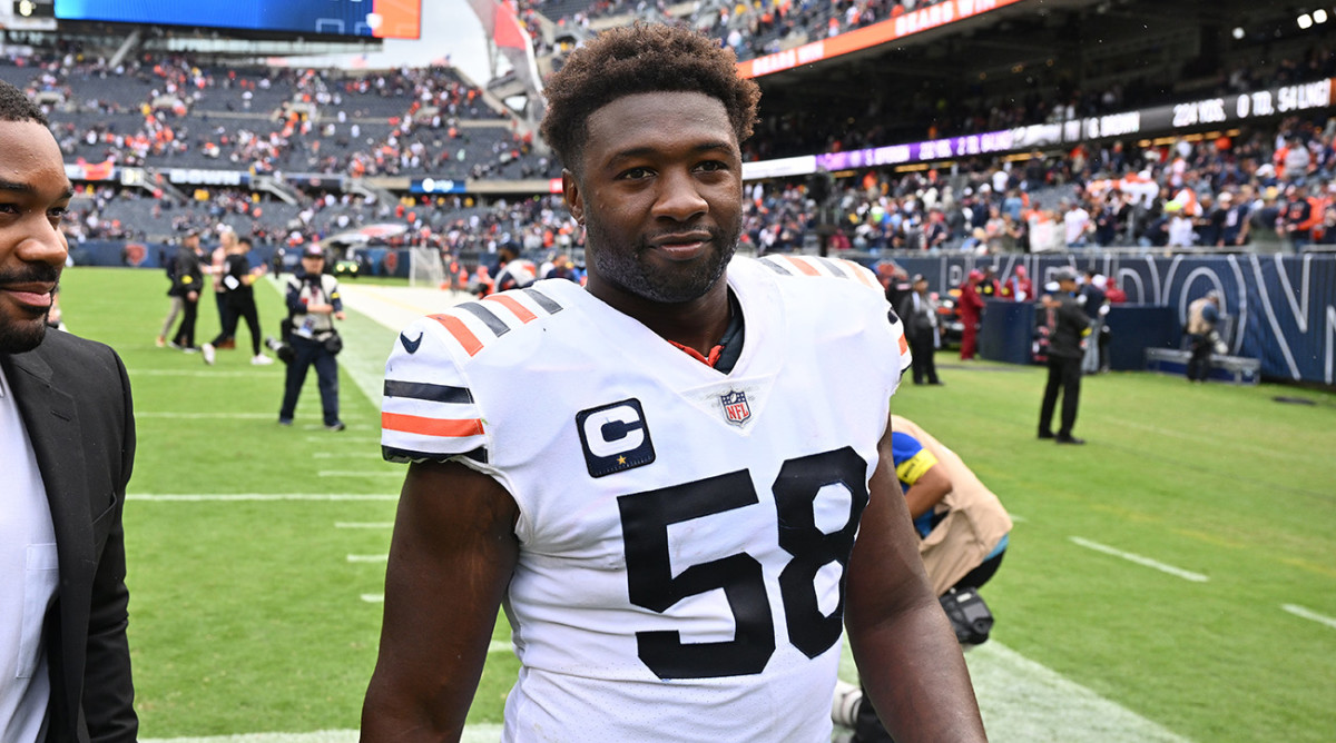 Report: Bears Trade LB Roquan Smith to Ravens