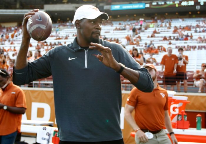 Texas Great Kevin Durant Has a Harsh Message for Brent Venables