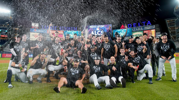 The Yankees Are Moving on to Houston After a Muted Celebration