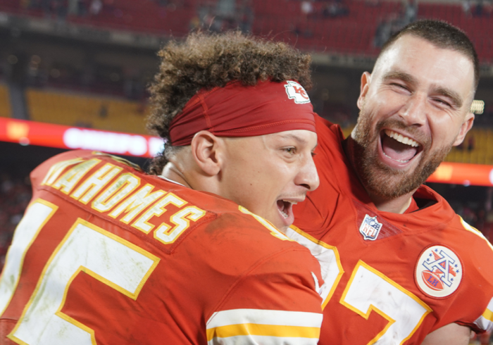 Travis Kelce Breaks Out Hilarious Patrick Mahomes Impression (Video)