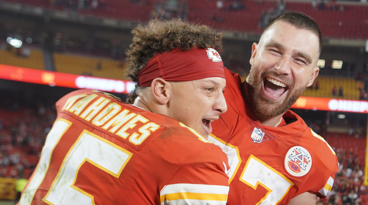 Travis Kelce Breaks Out Hilarious Patrick Mahomes Impression (Video)