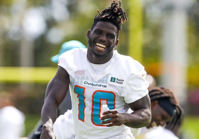 Tyreek Hill Orders Specialized Dolphins Ping Pong Table to Replace Old One