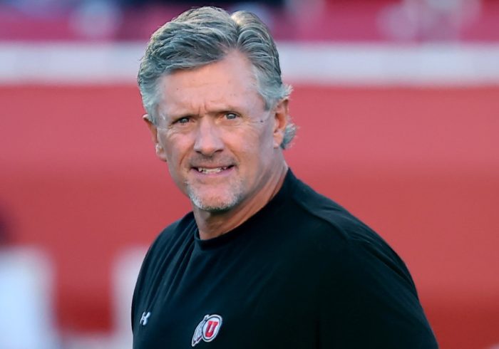 Utah Coach Kyle Whittingham Reacts to Upset Victory Over USC
