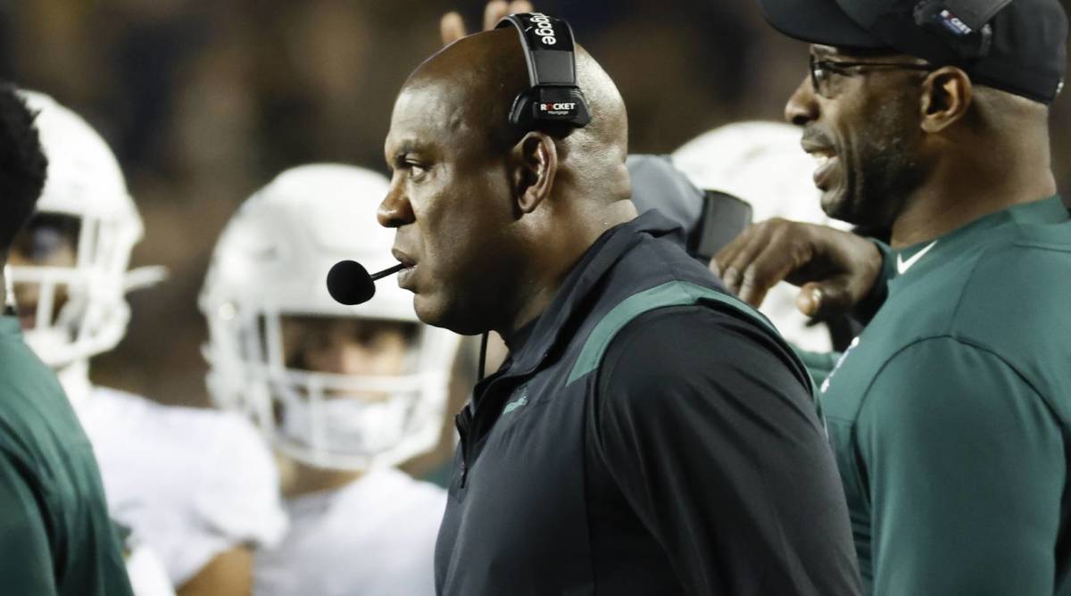 Video Shows Michigan State’s Mel Tucker In Altercation With Fan