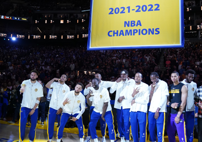 Warriors Celebrate 2022 Title With Ring Ceremony Before Season Opener