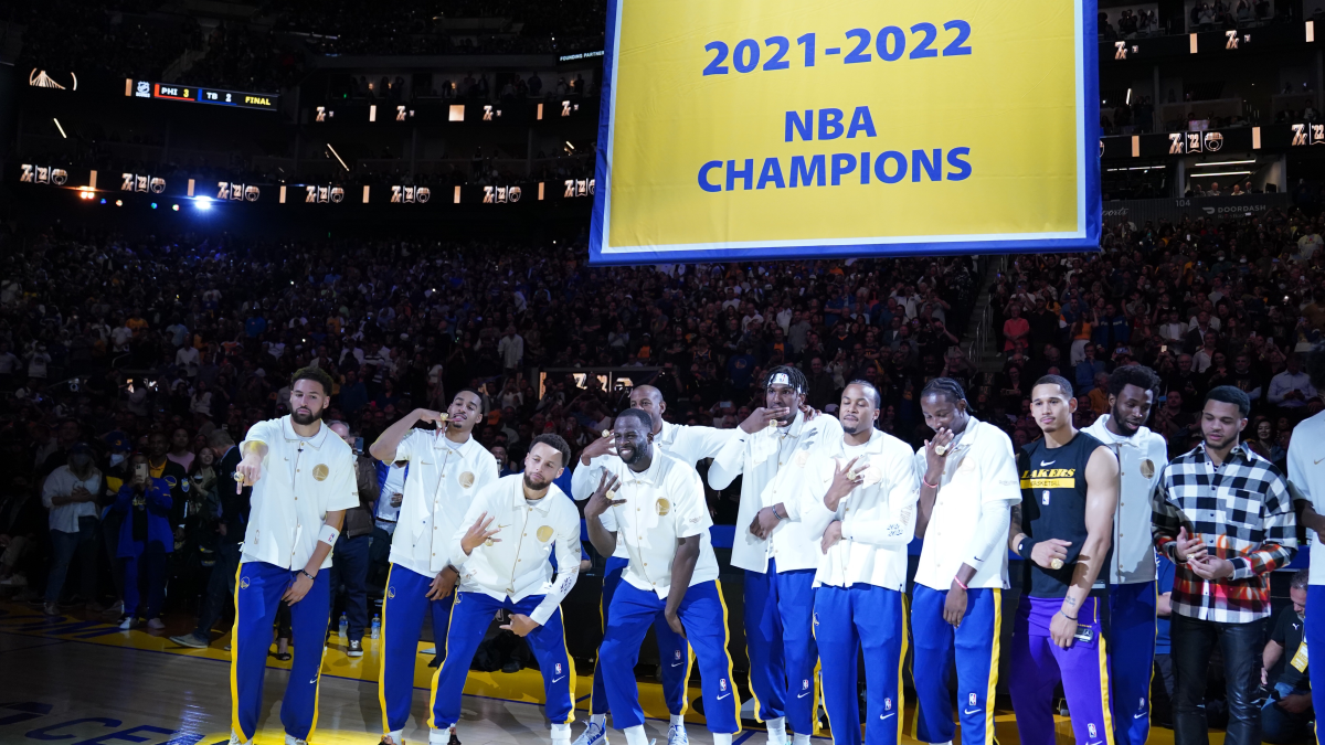 Warriors Celebrate 2022 Title With Ring Ceremony Before Season Opener