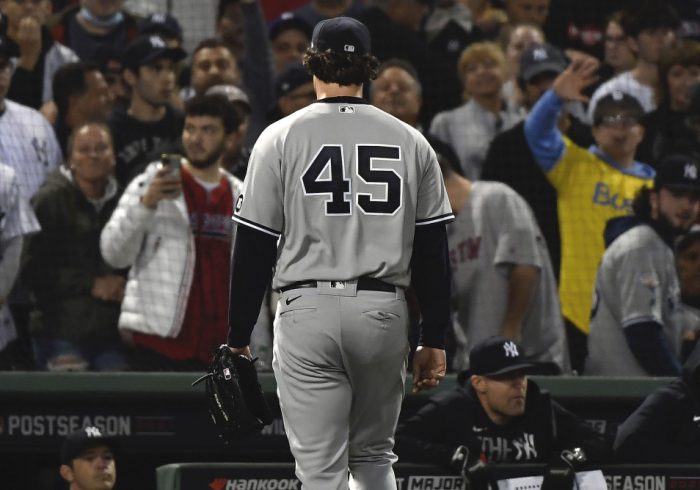 Yankees’ Cole Brushes Off Guardians’ Slugger’s ‘Cute’ Celebration